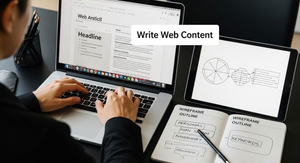 write web content