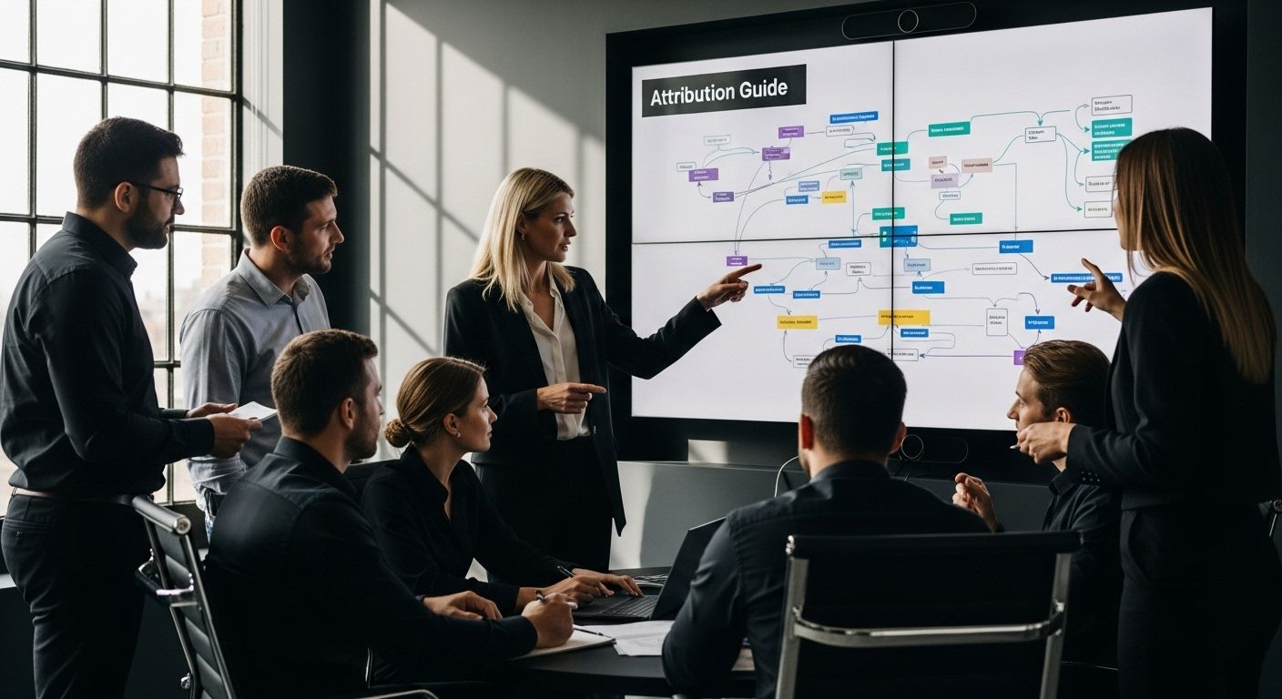 attribution digital marketing team