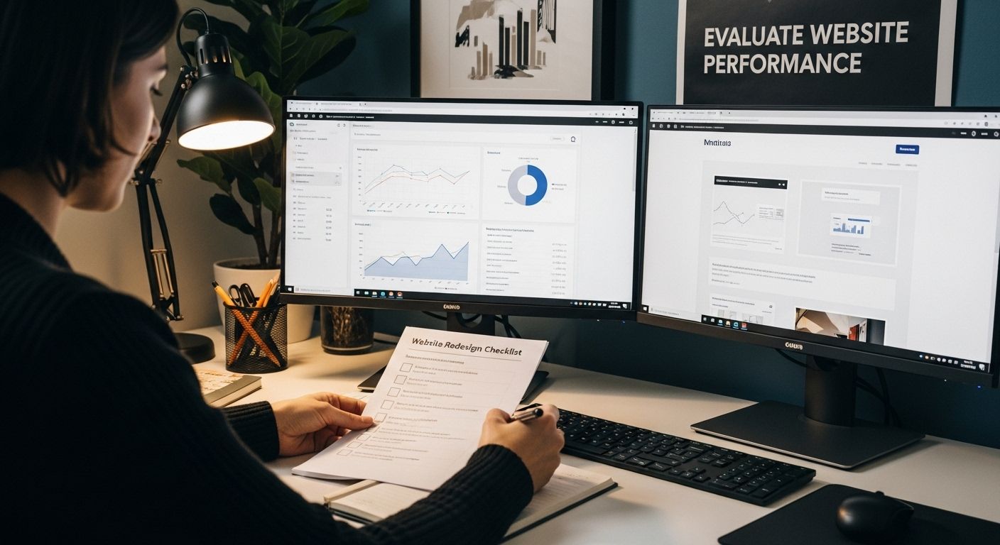 website redesign checklist workflow