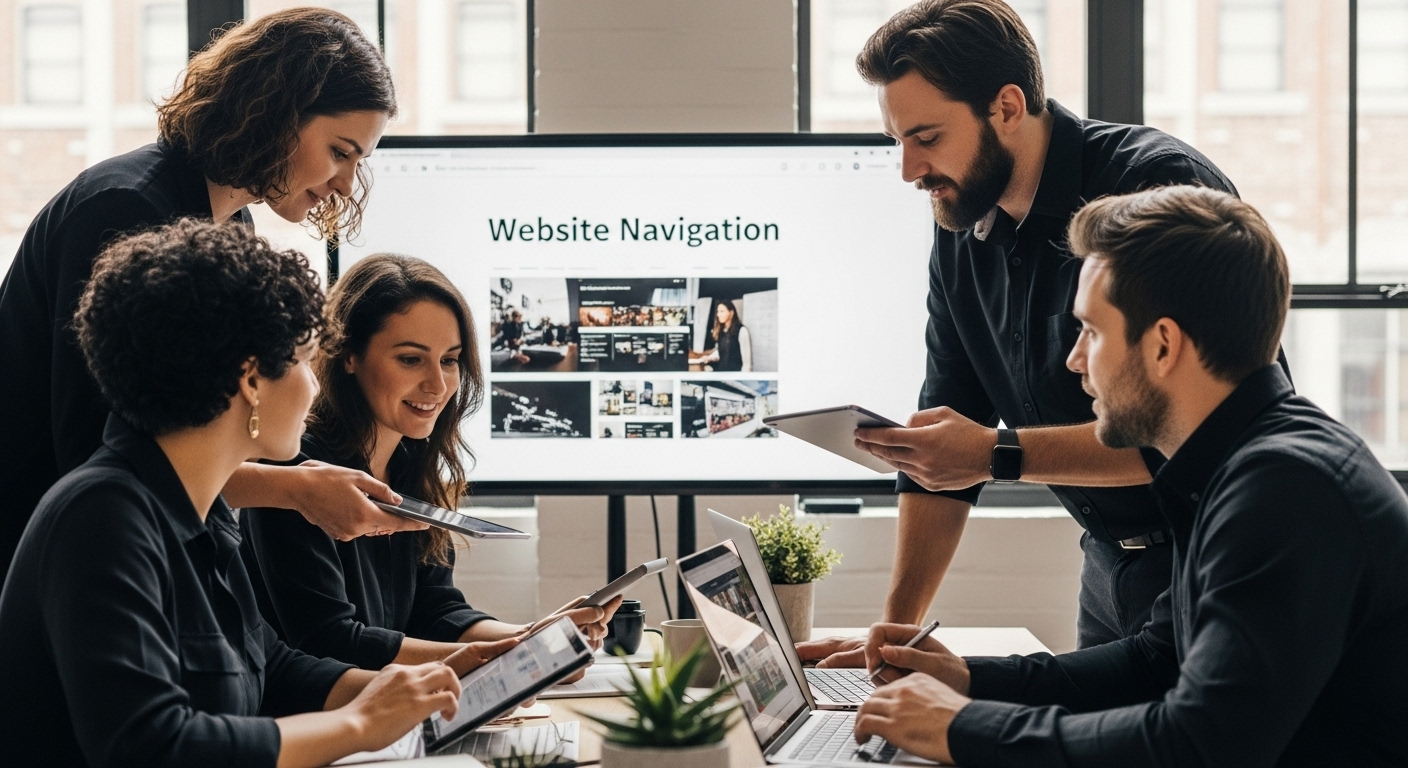 website navigation best practices