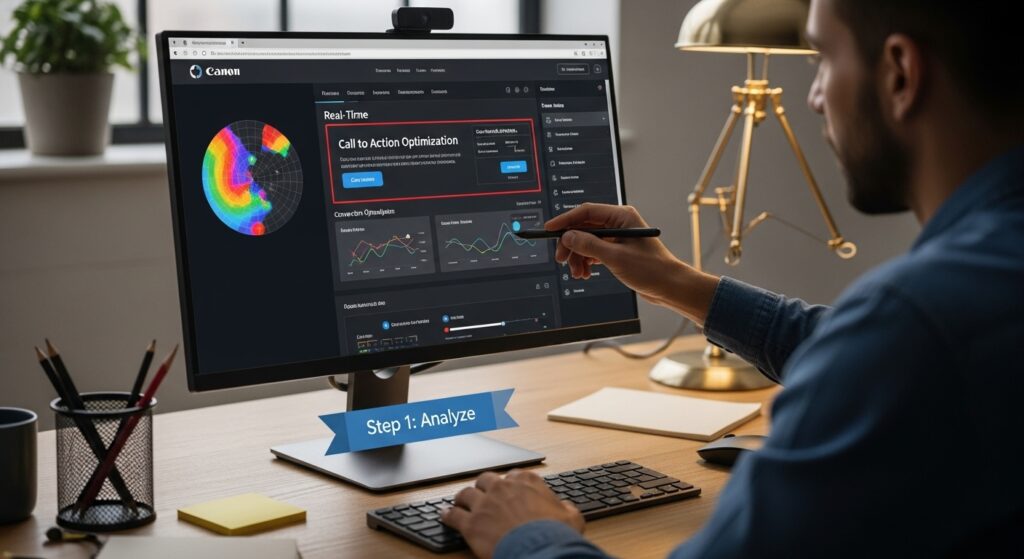 call to action optimization analysis
