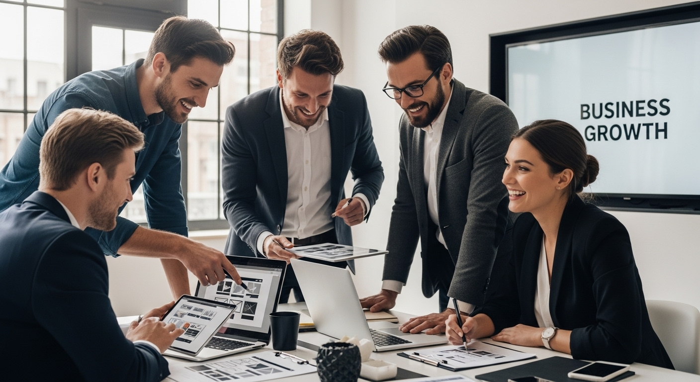 website business teamwork