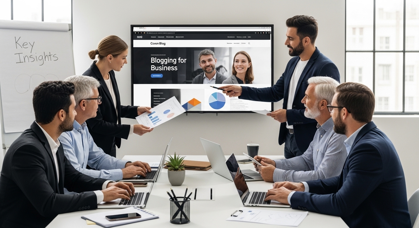 blogging for business team