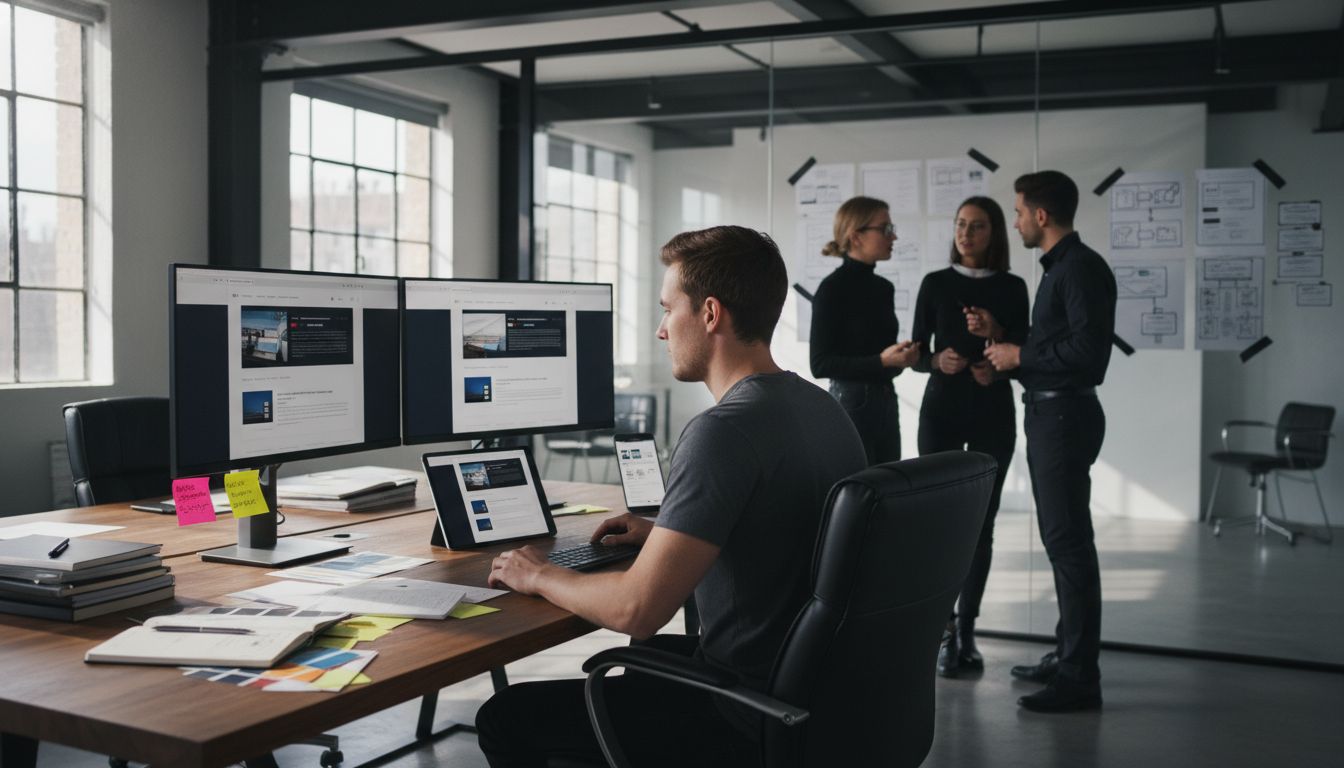 responsive web design workspace