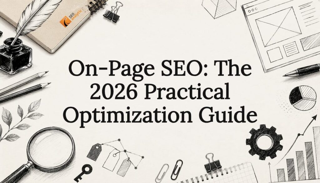 Decorative title card illustration for SEO article